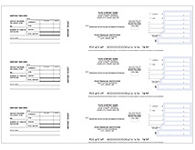 3 Per Page Business Deposit Tickets