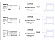 3 Per Page Business Deposit Tickets