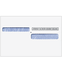 Self Seal Dbl Win Env for Laser 4 up W-2's