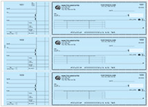 Safety Blue Accounts Payable Check Thumbnail