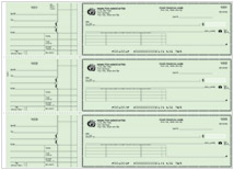 Safety Green Accounts Payable Check Thumbnail