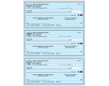 Blue Safety Desk Register