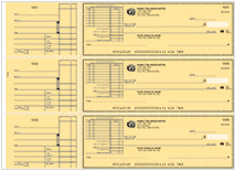 Safety Yellow Deductions Voucher