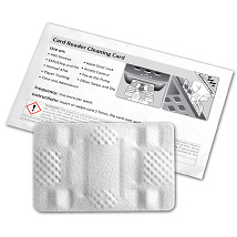 POS/EMV Waffle Technology Cleaning Card