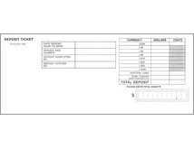 Cash Front/Check Deposit Tickets Thumbnail